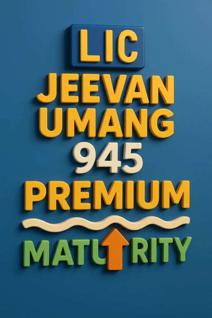 lic jeevan umang 945 premium and maturity calculator