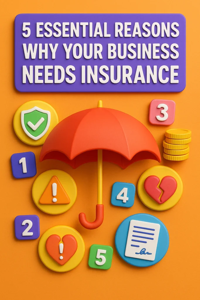 5 Essential Reasons Why Your Business Needs Insurance