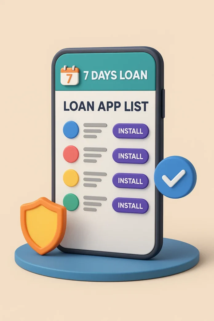 7 Days Loan App List